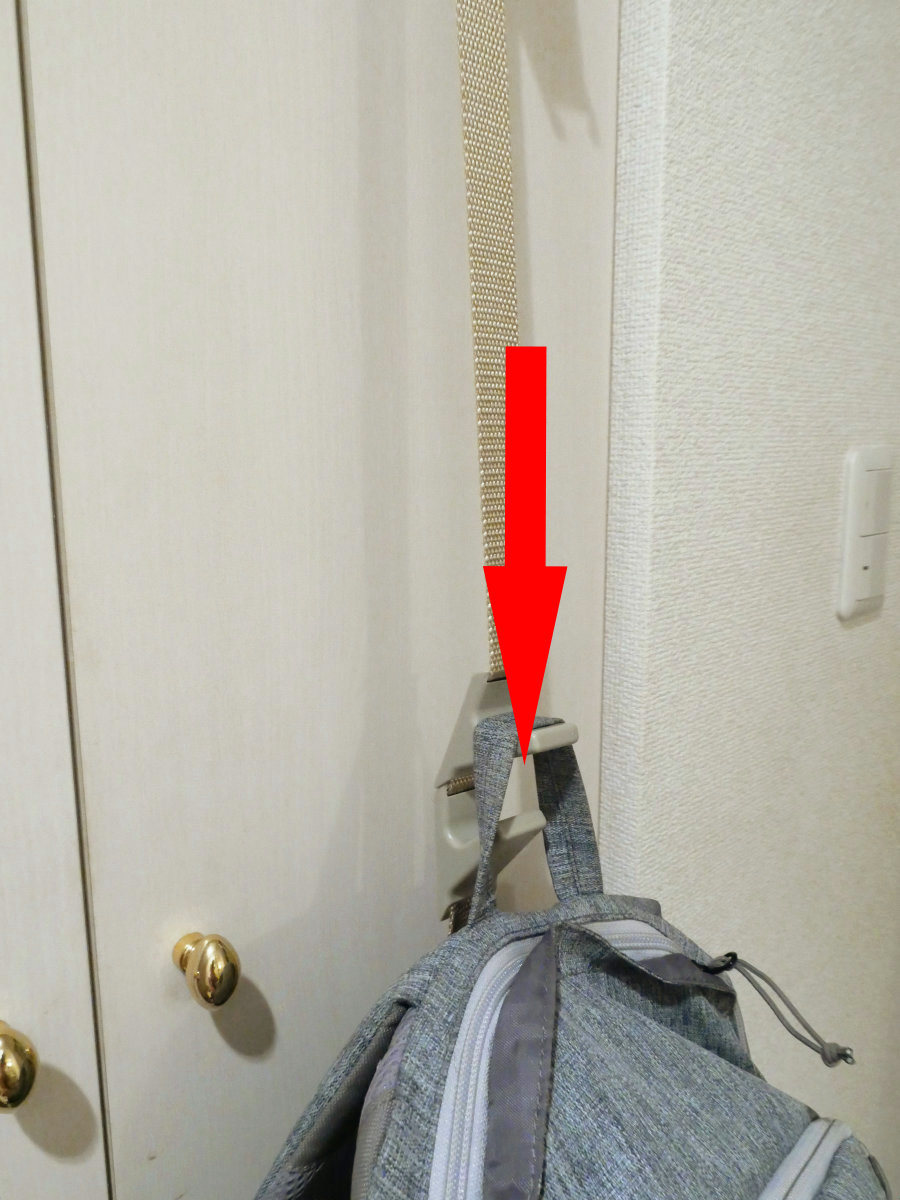 Like-It NDH-03 Over The Door Hook Bags Beige YOSHIKAWAKUNI PLASTIC INDUSTRIES 