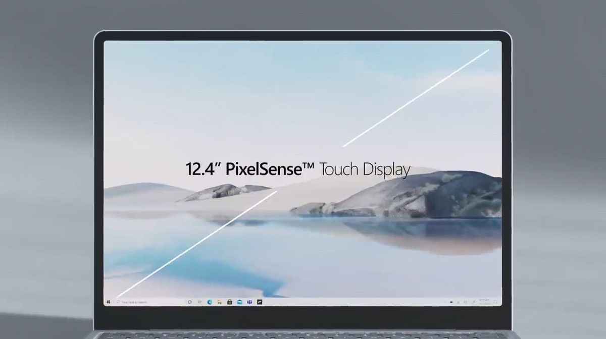 Microsoftが12.4インチの軽量＆薄型＆低価格なモバイルノートPC「Surface Laptop Go」を発表 - GIGAZINE