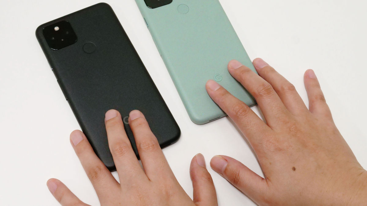 Google製スマートフォン最新モデル「Pixel 5」開封＆外観レビュー - GIGAZINE