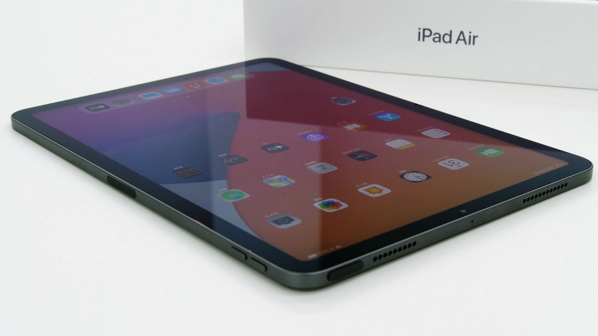 第4世代「iPad Air」フォトレビュー、iPad Proと同じ新デザイン＆最新A14 Bionicチップ＆Touch  ID採用のいいとこ取りタブレット - GIGAZINE