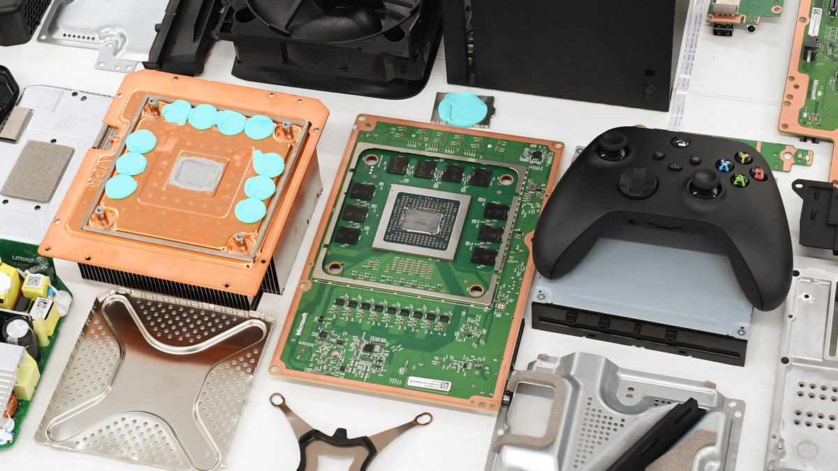 Download XBOX Series X Teardown Template Disassemble Game 