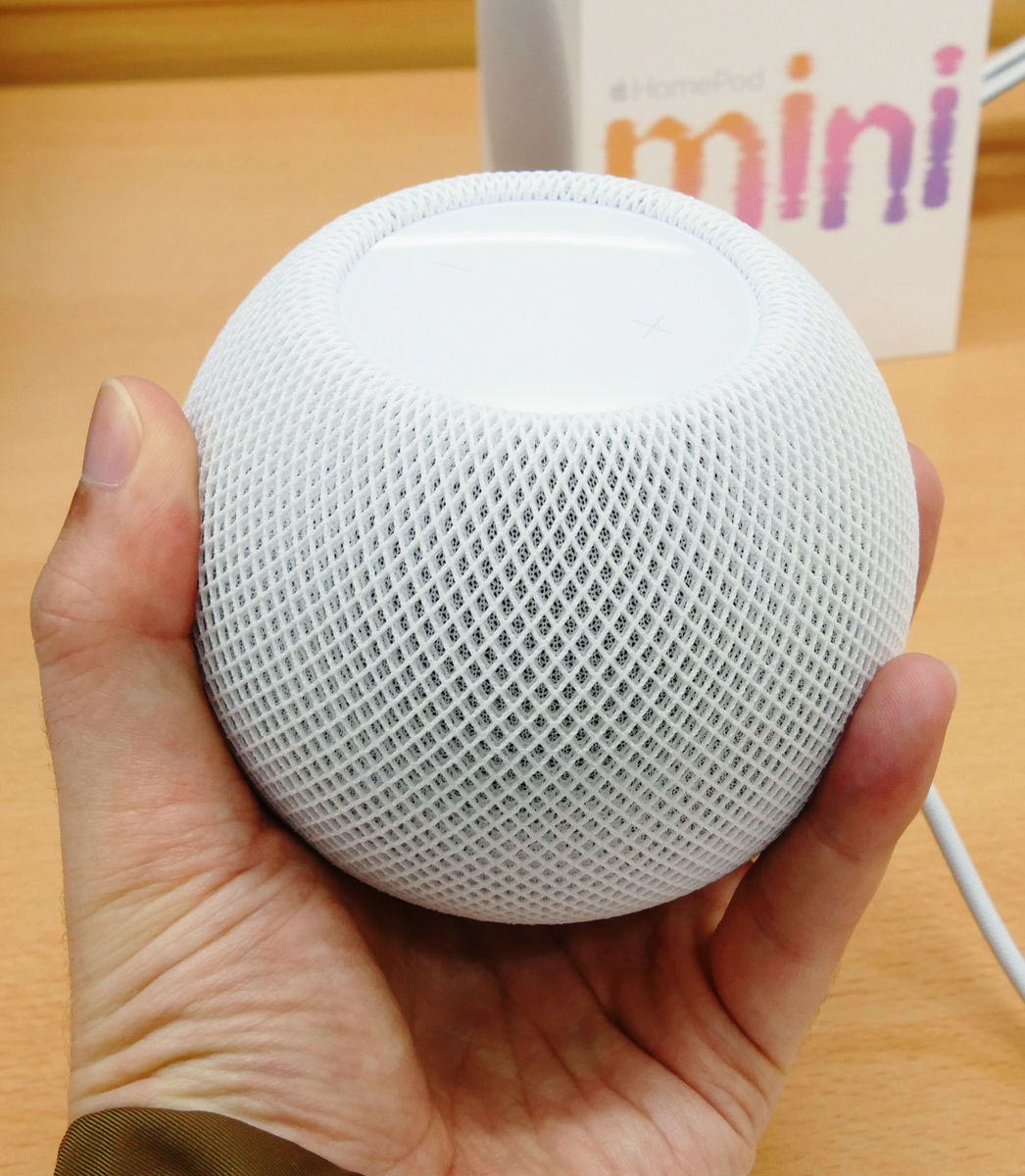 わずか1万円のApple純正スマートスピーカー「HomePod mini」フォト 