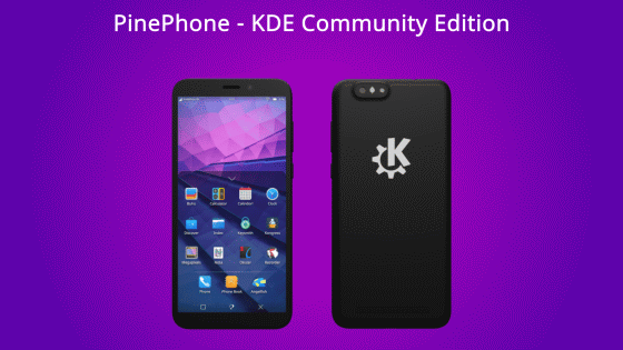 オープンソースのos Plasma Mobile 搭載スマホ Pinephone Kde Community Edition が登場 Gigazine