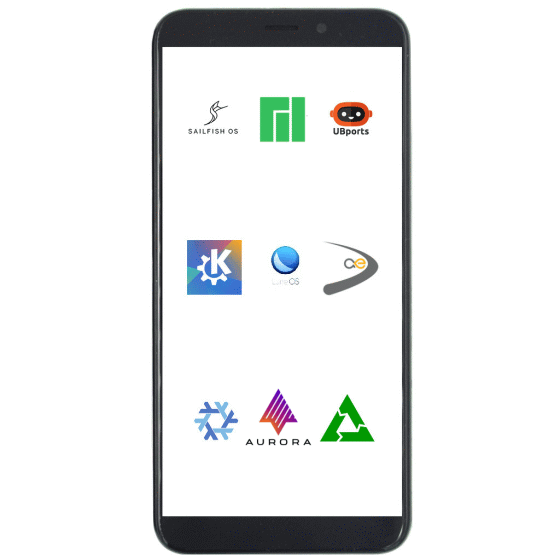 Smartphone 'Pine Phone: KDE community edition' with open source OS