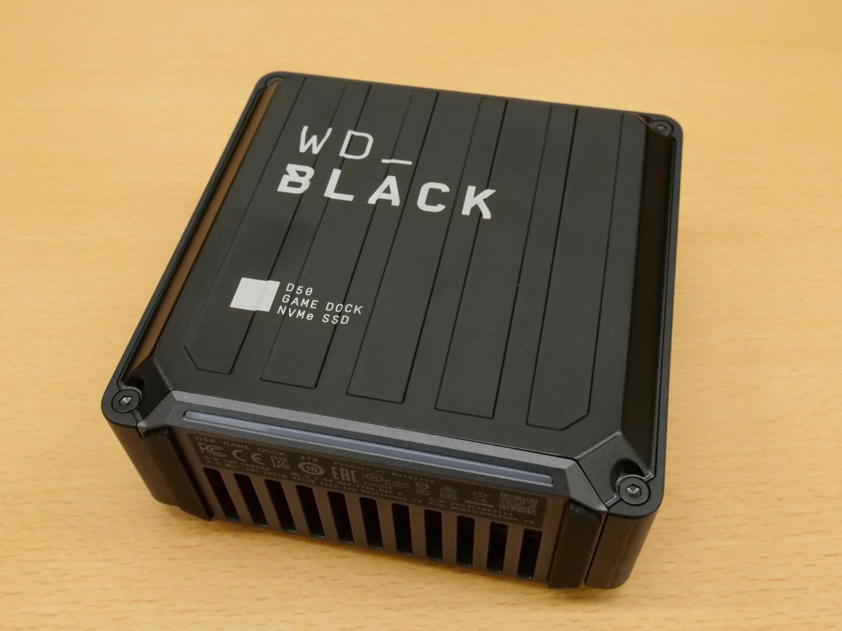 ノートPCでの快適なゲーム環境を実現する「WD_BLACK D50 Game Dock 