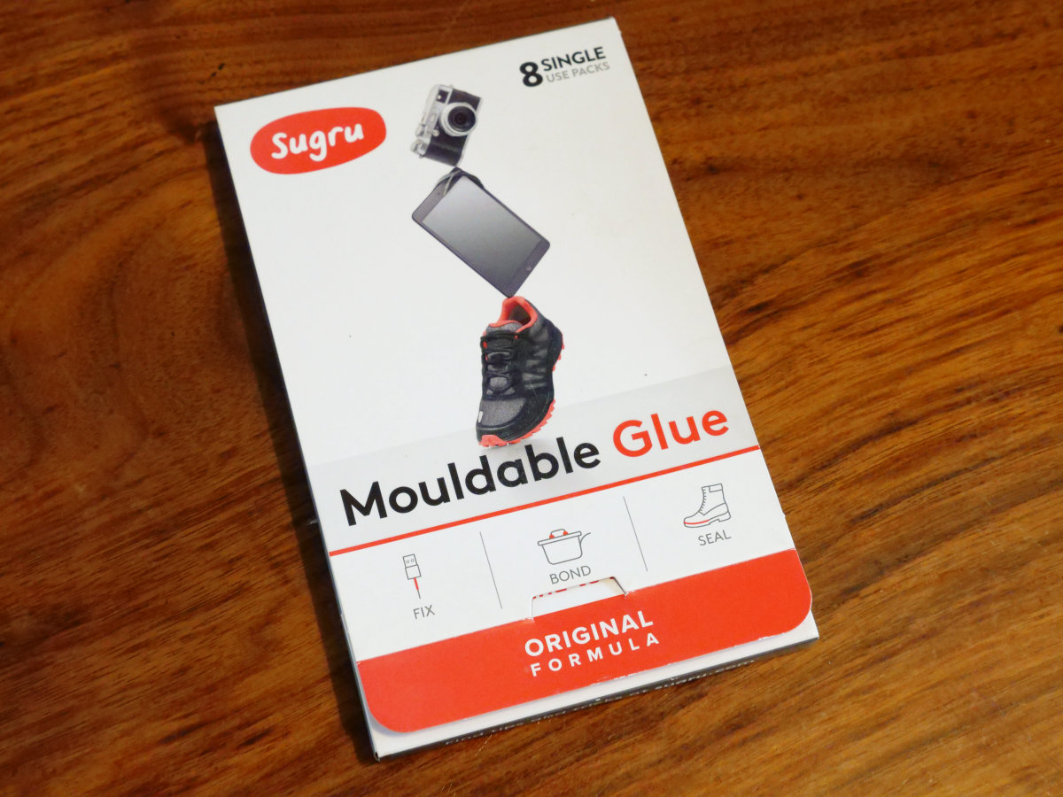 Black/White Single Genuine Sugru Mouldable Glue Packet Exp Date: 12/2021 