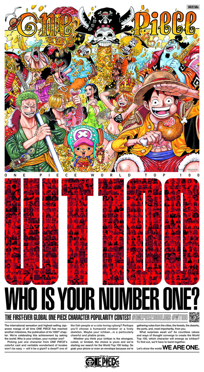 One Piece が連載1000話を達成 第1回世界人気投票などの記念企画が続々開催 Gigazine