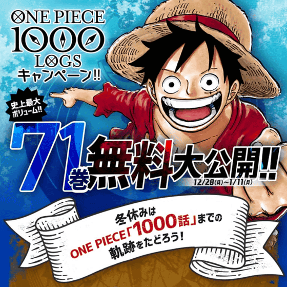 ONE PIECE' has achieved 1000 episodes serialized, and