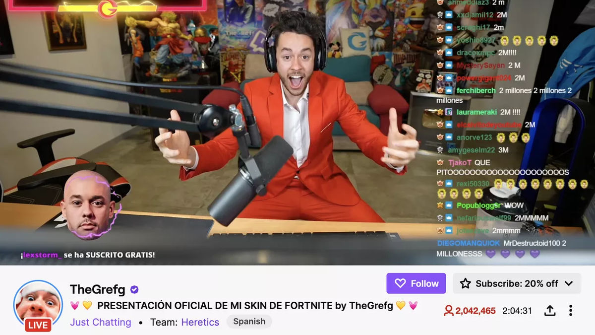 What Is Fortnite S Popular Distributor The Grefg Which Has Been Watched Live By More Than 2 4 Million People Who Breaks The Record Of Simultaneous Viewers On Twitch Gigazine