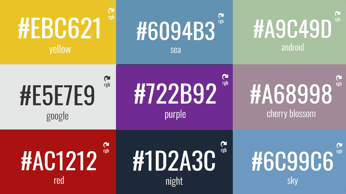 デザイン 配色に役立ちそうな Colorize レビュー 単語を調べた時に検索結果に表示される画像の 色 を平均化して教えてくれる Gigazine