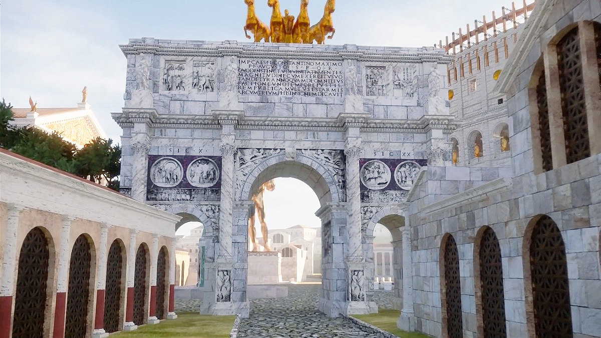 3dで再現した恐ろしくリアルな古代ローマの町並みを体験できる Rome In 3d Gigazine