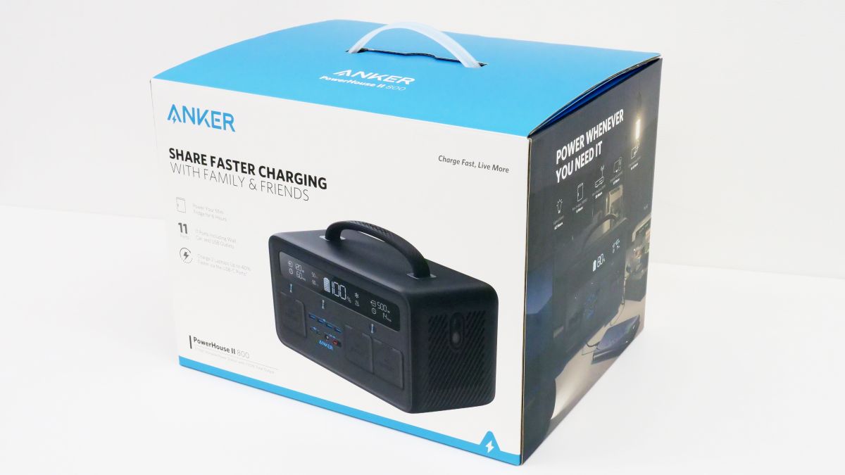 Anker PowerHouse II 800 ポータブル電源 大容量770W12