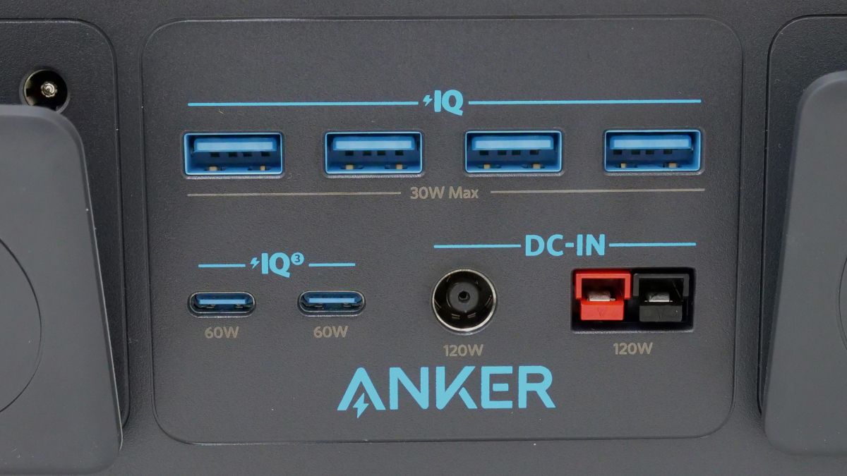 I tried using the portable power supply 'Anker PowerHouse II 800 