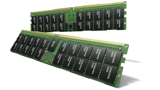 Samsungが業界初となる512GBのDDR5メモリを開発 - GIGAZINE