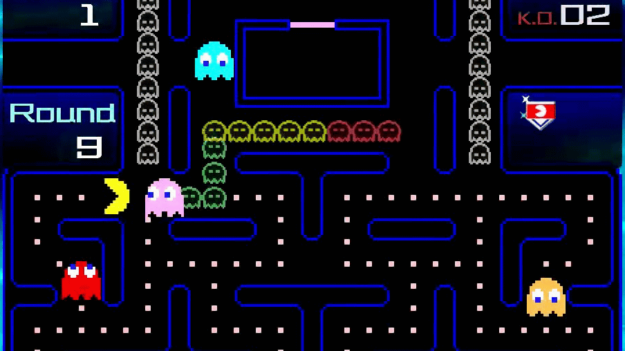 I tried playing the 99-player battle royale 'PAC-MAN 99' that keeps eating  until Pac-Man is the last one on Nintendo Switch. - GIGAZINE