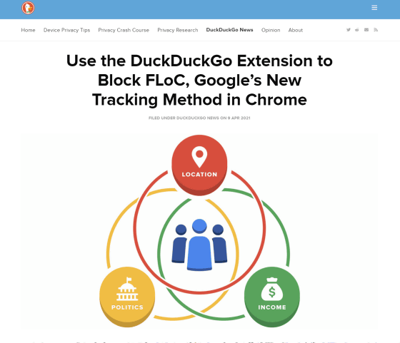 duckduckgo floc