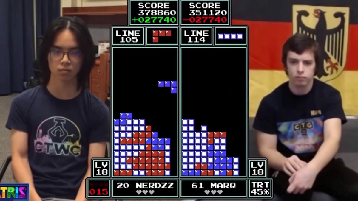 World record is set by new technique 'rolling' born in NES Tetris - GIGAZINE