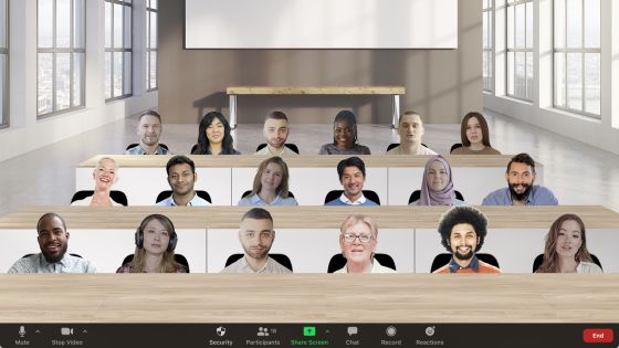 Introducing A New Feature Immersive View That Places Up To 25 People In One Virtual Background In Zoom Gigazine