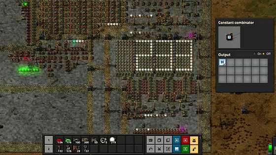 工場建築ゲーム Factorio で実際に動作する8ビットコンピューターを作り上げた猛者が登場 Gigazine