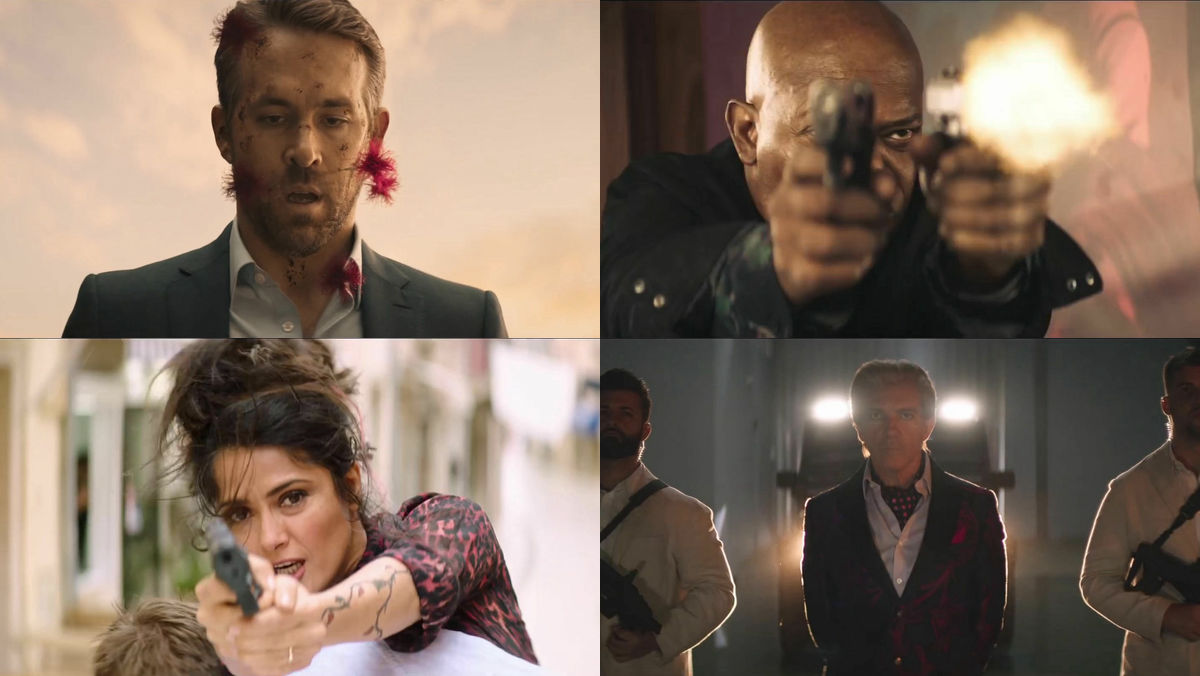 The trailer of the movie &#39;Hitman&#39;s Wife&#39;s Bodyguard&#39; depicting the activity of the bodyguard of the fraudster who is the wife of Hitman played by Ryan Reynolds is released - GIGAZINE
