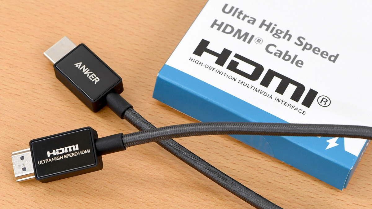 dialekt Demon Play elleve HDMI 2.1 compatible 'Anker Ultra High Speed HDMI cable' review capable of  8K / 60Hz video output with 48Gbps transmission - GIGAZINE