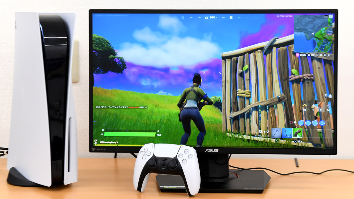 モニターASUS VG259QR  24.5インチ 165Hz 1ms PS5対応