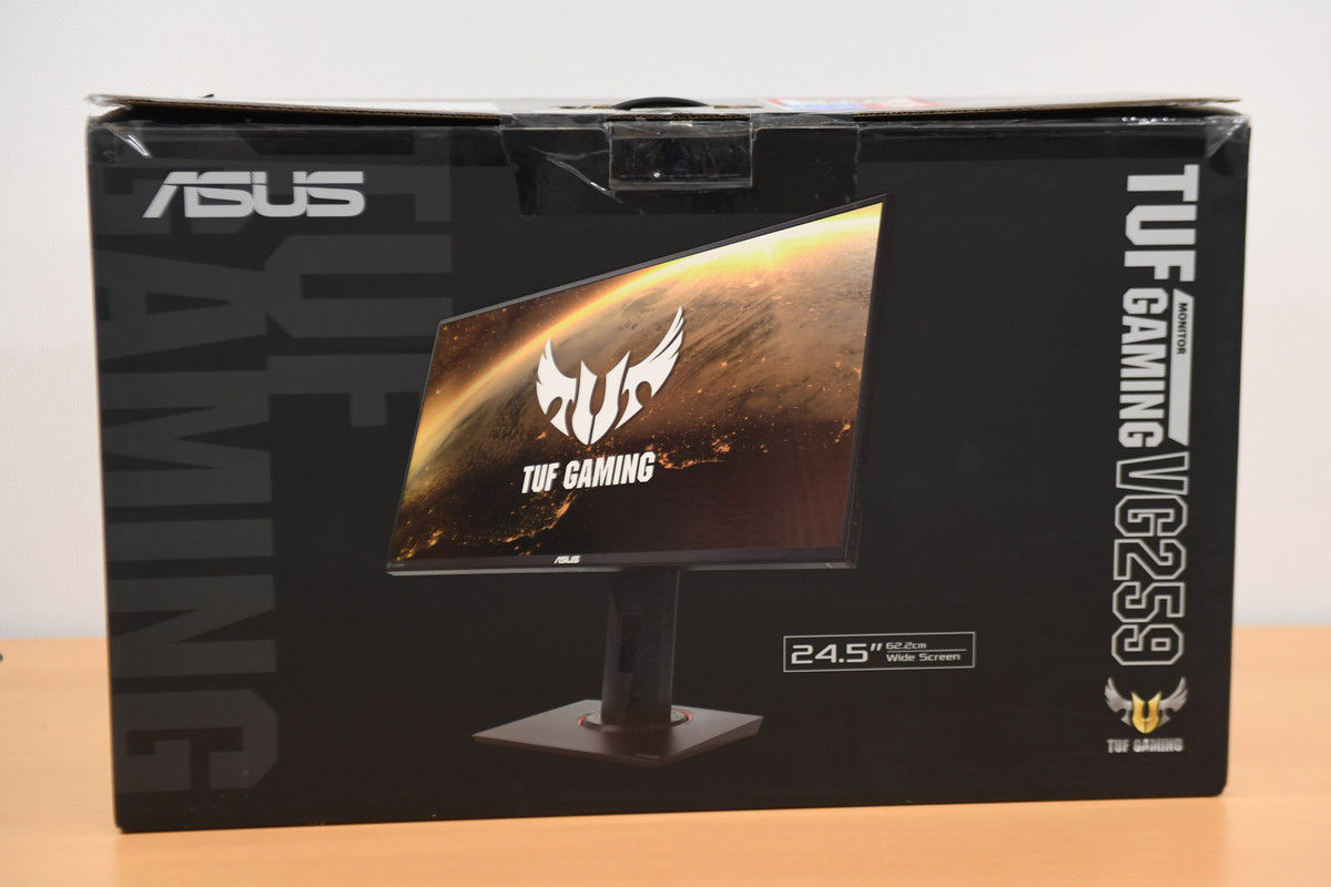 ASUS gaming monitor 'TUF GAMING VG259 QR' review that supports PS5