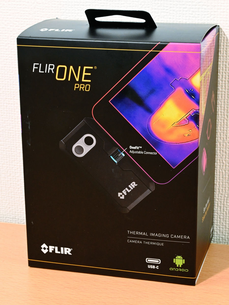 スマホ外付けのサーモカメラとして使える「FLIR ONE Pro」レビュー 