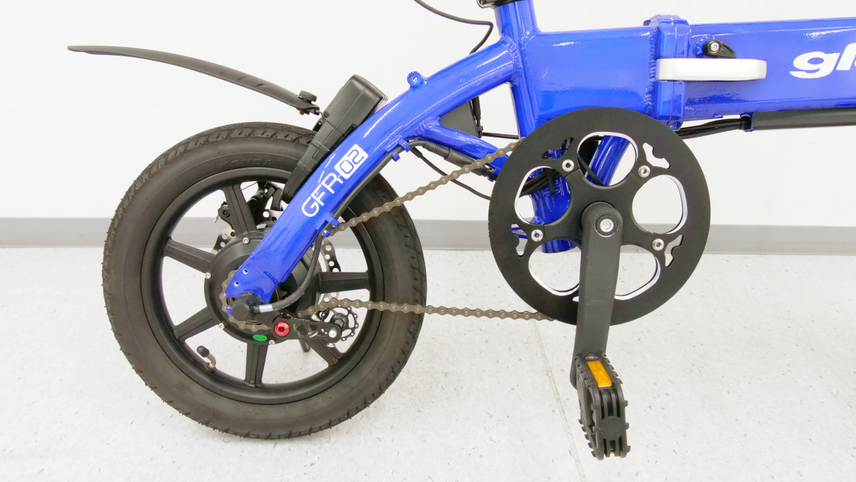 Hybrid bike 'GFR-02' test drive review that can be both an 