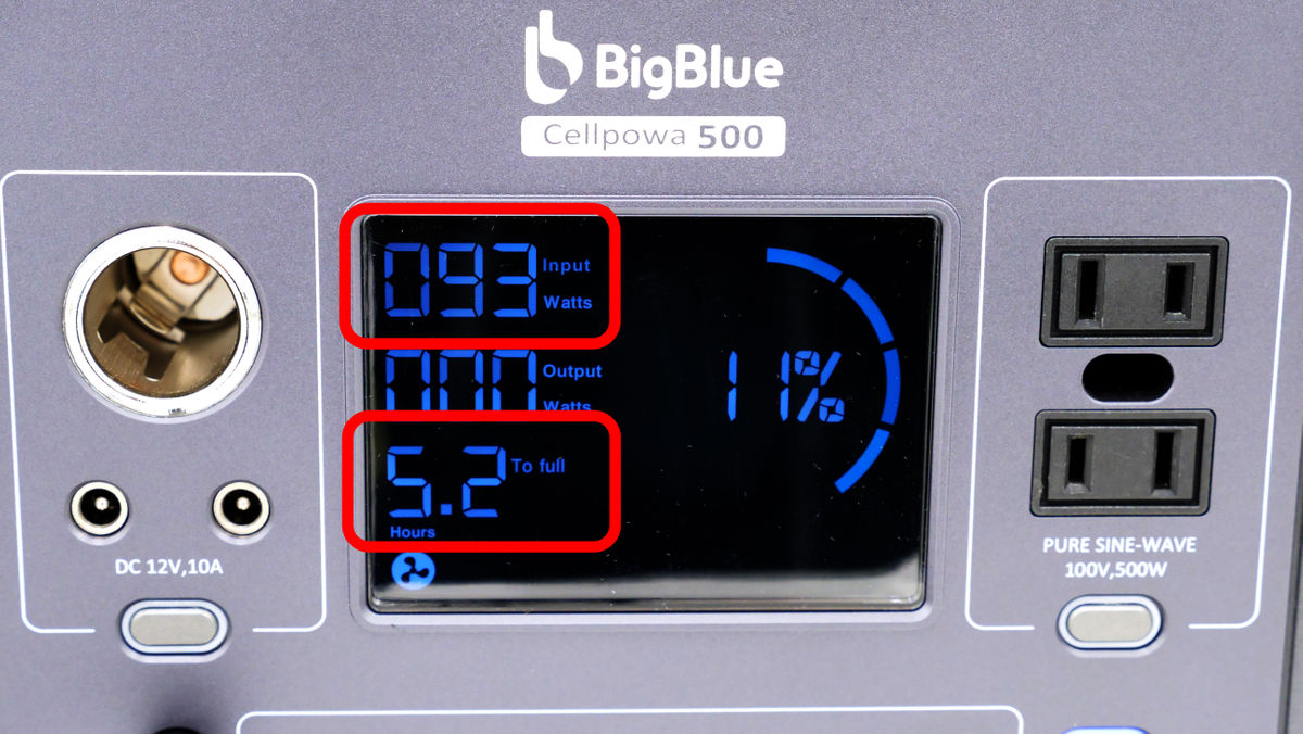 BigBlue  ポータブル電源  Cellpowa500　537.6wh