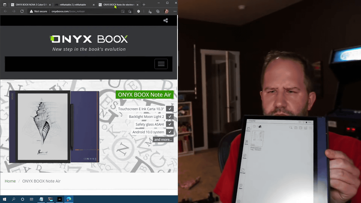 Onyx Boox Note Air 3C vs Remarkable 2: A Budget-Friendly Alternative with  Extra Features — Eightify