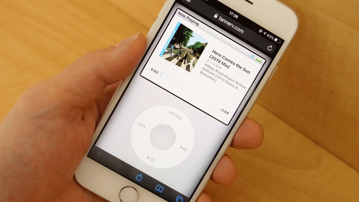 iPod Classicを完全再現したウェブアプリが登場