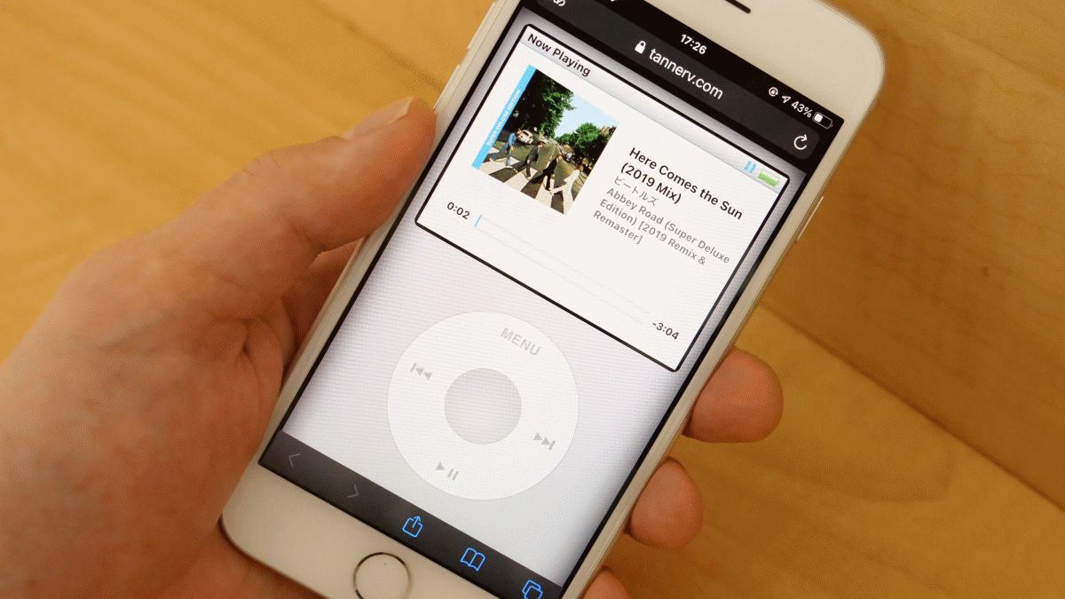 Ipodを完全再現 音楽のストリーミング再生も可能なウェブアプリ Ipod Js を使ってみた Gigazine