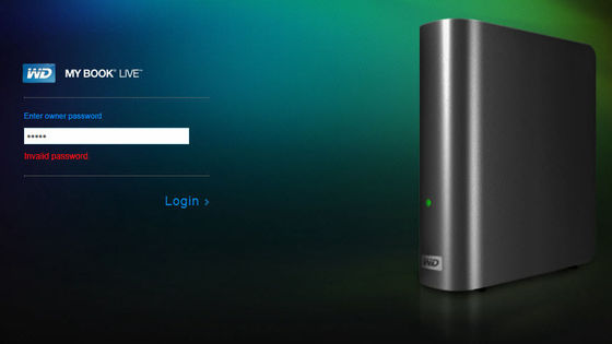 Western Digital製NAS「My Book Live」の全データ抹消事件はゼロデイ