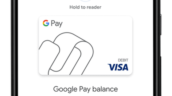 Introducing 'Google Pay balance', a virtual card that allows you to use  your Google Pay balance in reality - GIGAZINE