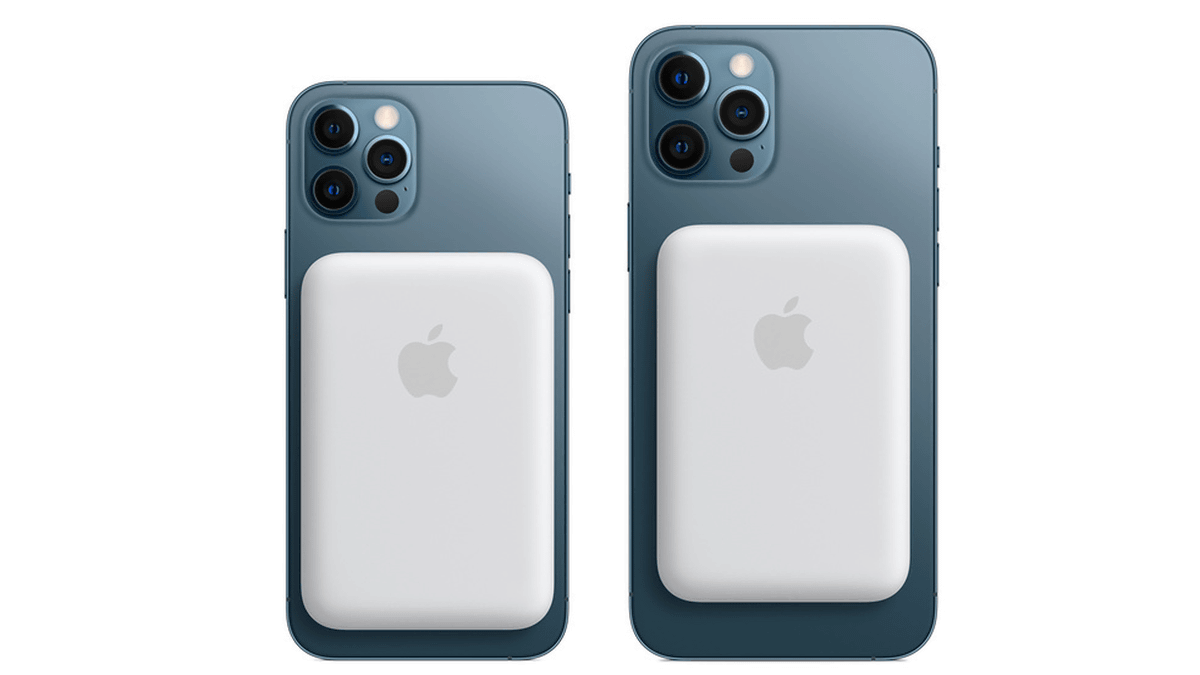 AppleがiPhoneの背面に磁石でくっつくモバイルバッテリー「MagSafe