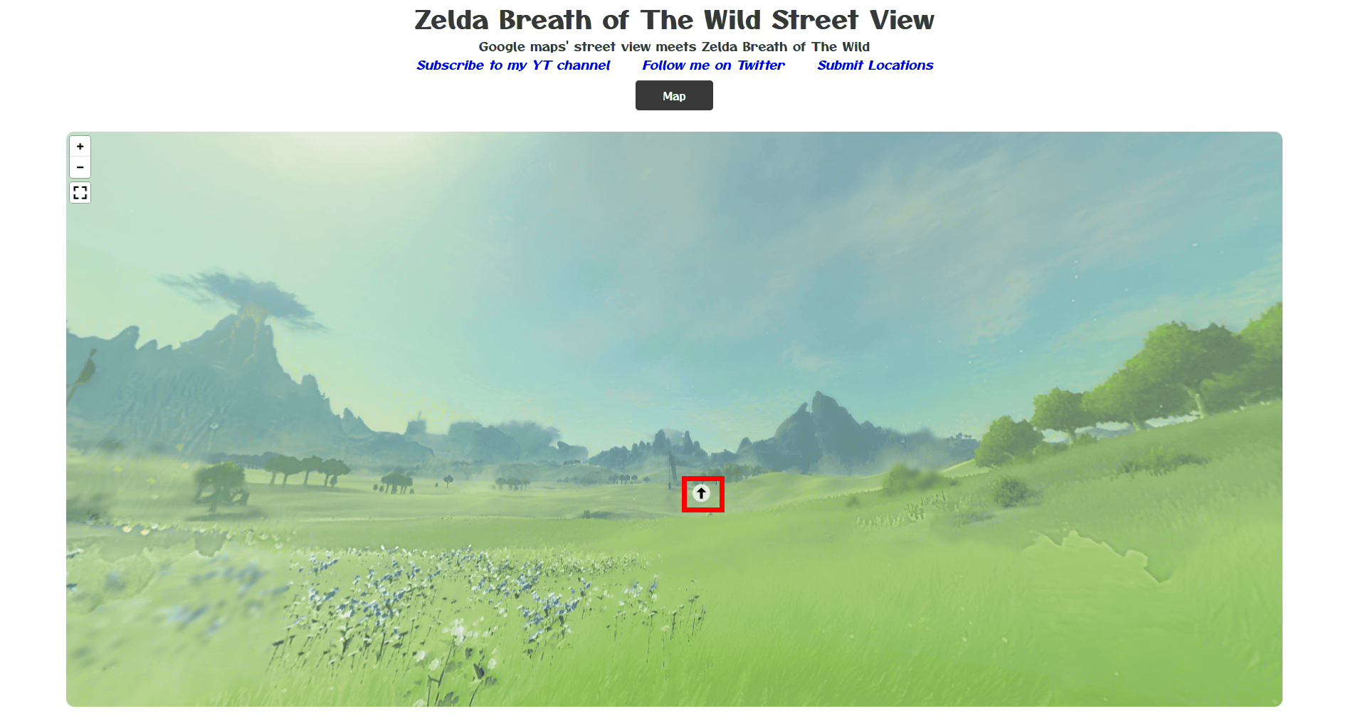 Zelda BotW Street View