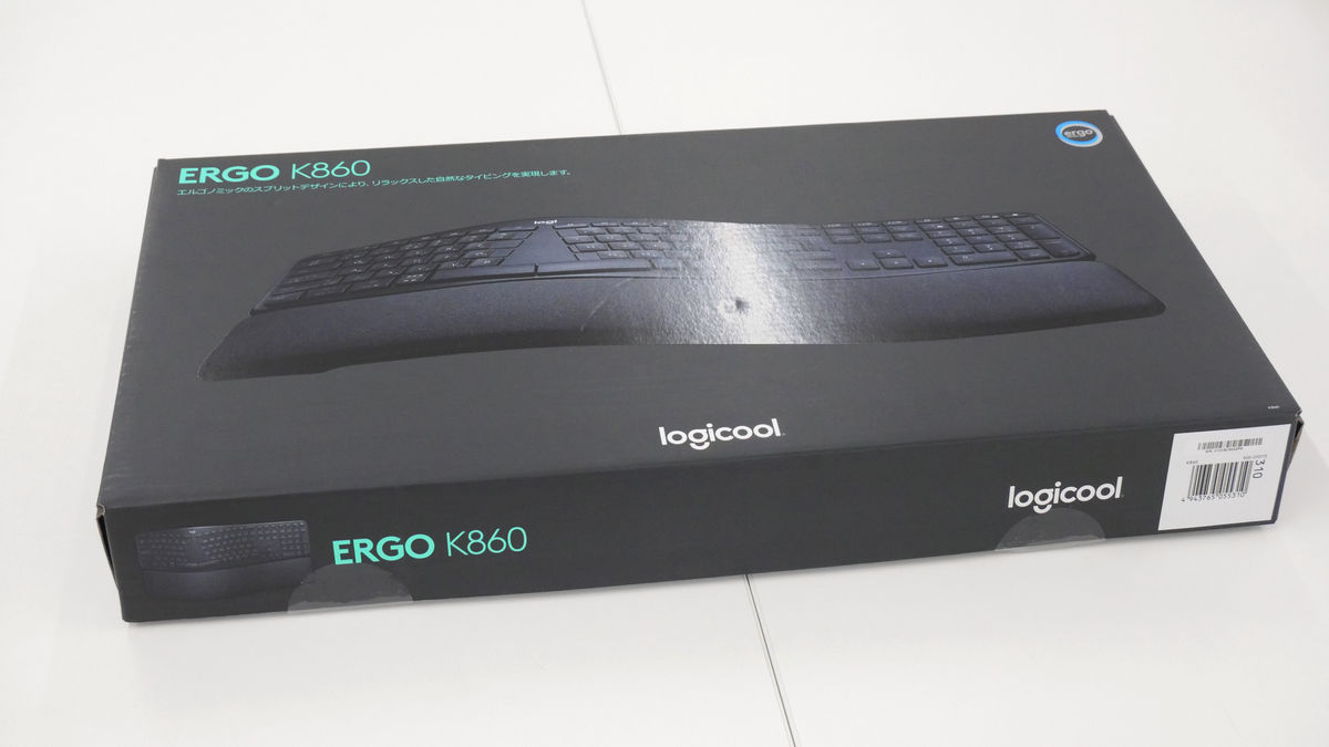 Logitech's ergonomic keyboard 'ERGO K860' review with a super