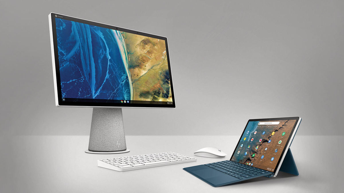 HPがノートPCのように使えるChrome OSタブレット「Chromebook x2 11」や画面が90度回転する「Chromebase  AiO」を発表 - GIGAZINE