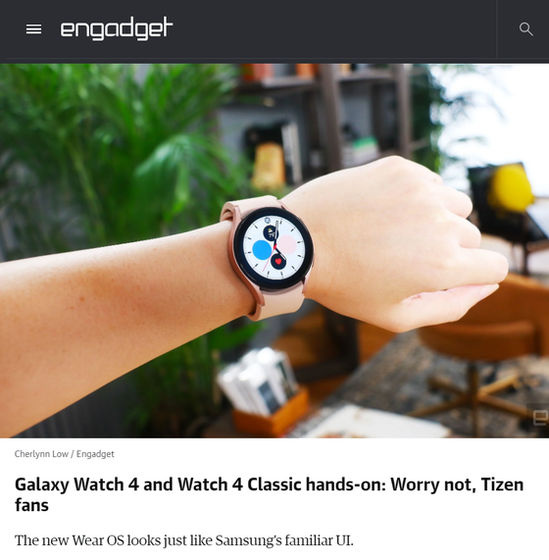 Samsungのスマートウォッチ「Galaxy Watch4/Watch4 Classic」が発表