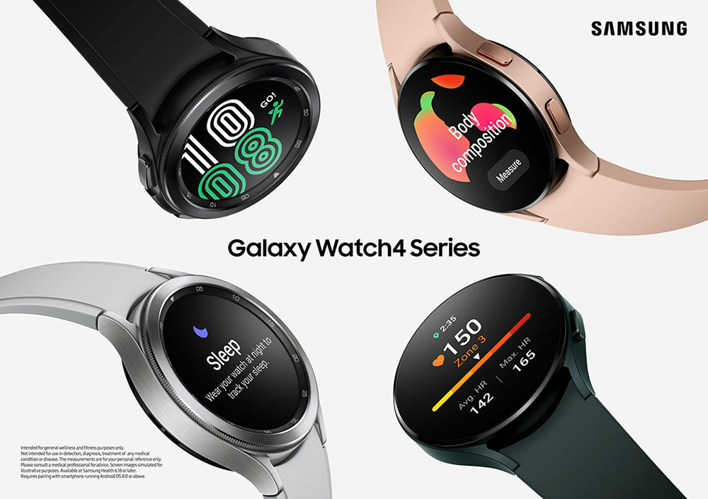 Samsungのスマートウォッチ「Galaxy Watch4/Watch4 Classic」が発表