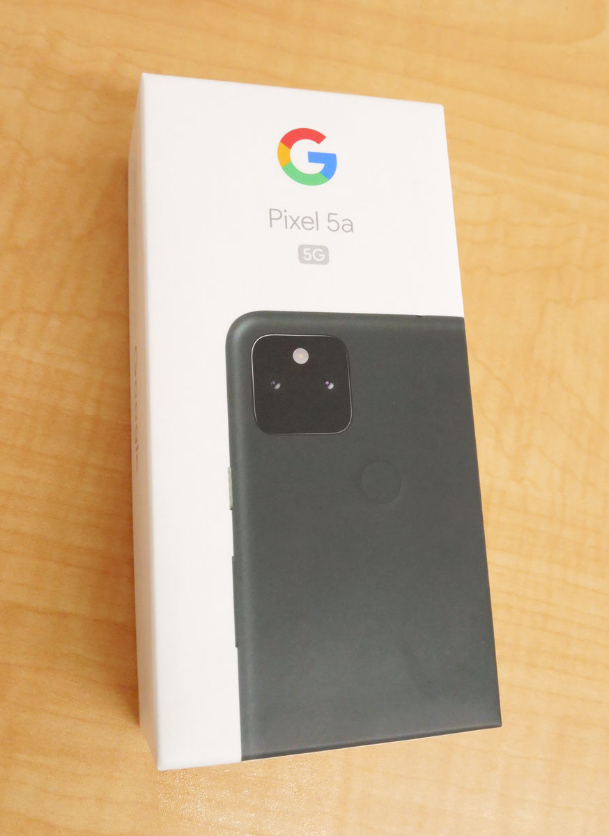 5万円台から購入できる5G対応のGoogle純正スマホ「Pixel 5a」フォト