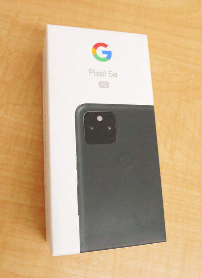 5万円台から購入できる5G対応のGoogle純正スマホ「Pixel 5a」フォトレビュー - GIGAZINE
