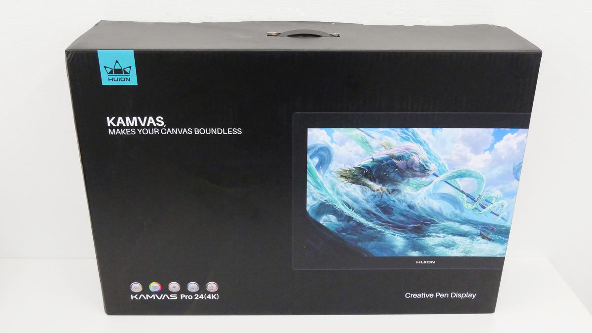 同等スペックのライバル液タブより10万円も安い4K・24インチ「Kamvas