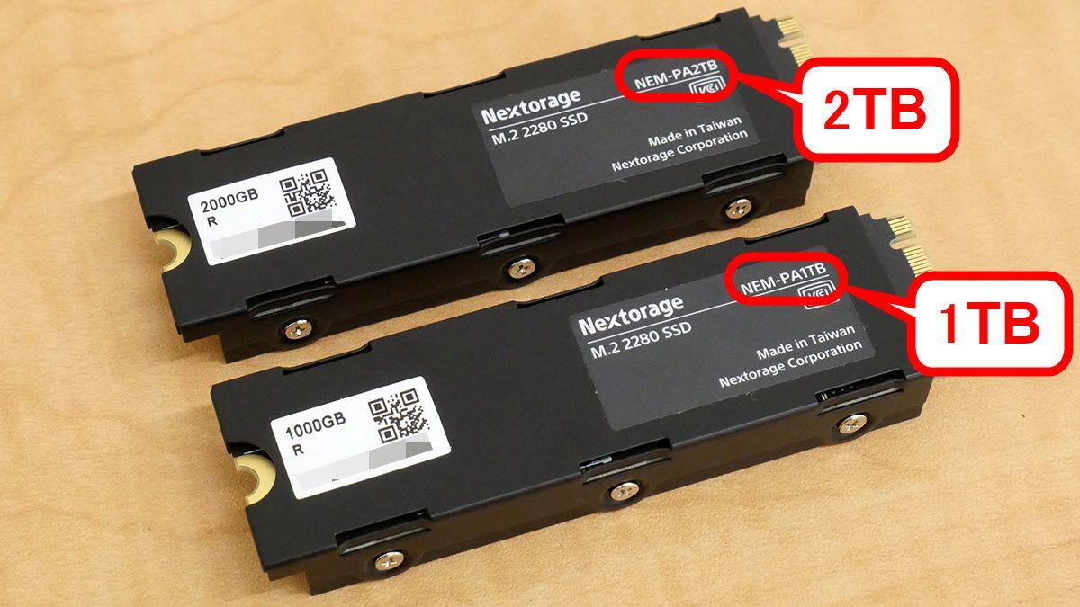 Nextorage NEM-PA 1TB PS5対応 拡張M2.2280 SSD