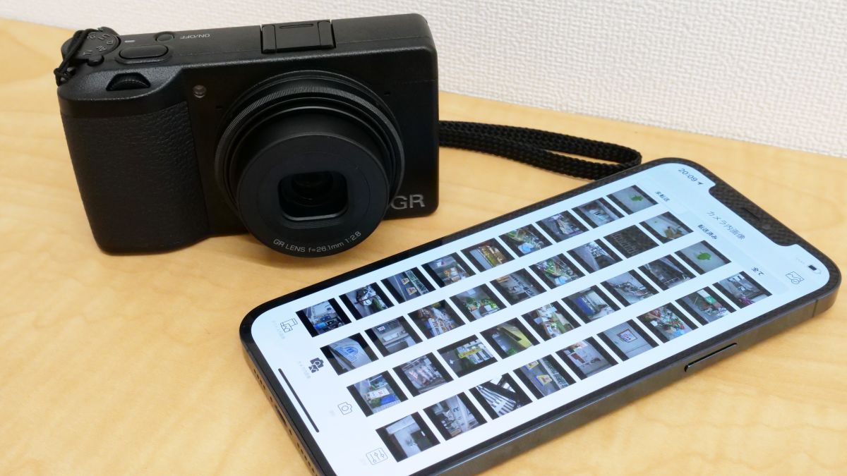 Summary of how to transfer photos taken with 'RICOH GR IIIx' to