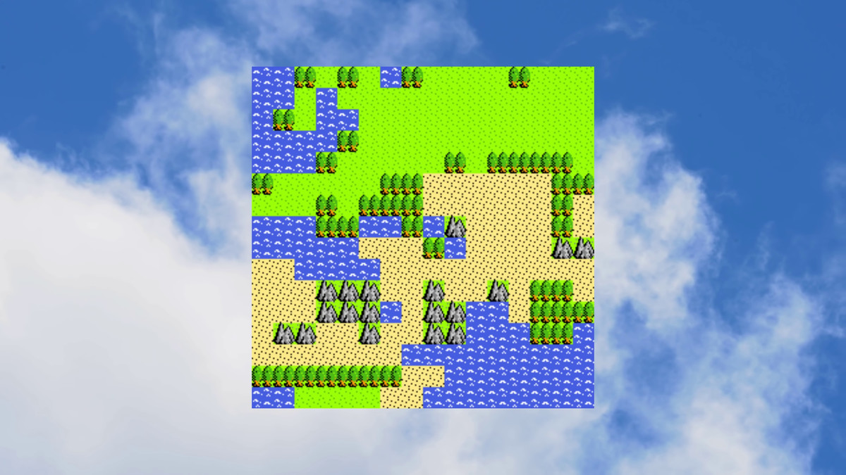 8-bit Google Maps, Start Your Quest