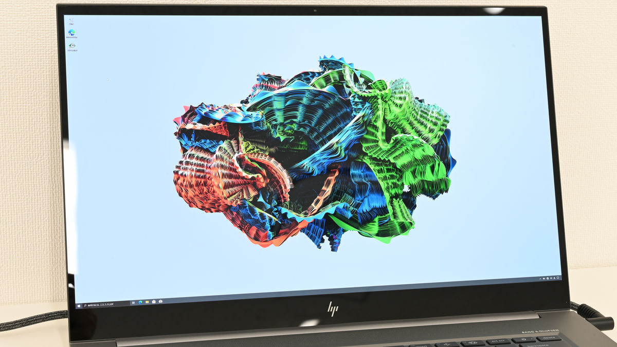 I tried touching the 'HP ZBook Studio  inch G8 Advanced Creator Model'  that can fully demonstrate creativity with the high expressive power of 4K  organic EL display - GIGAZINE
