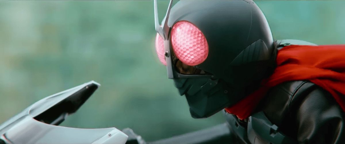 映画「シン・仮面ライダー」プロモーション映像公開、「レッツゴー!!ライダーキック」にのせてサイクロン号が疾走 - GIGAZINE