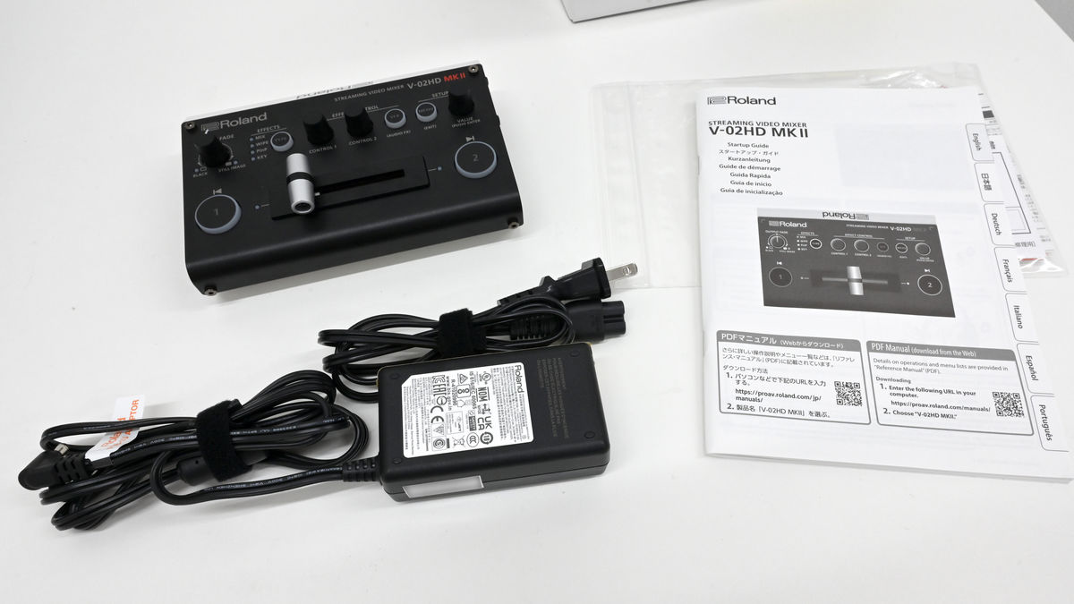 Roland ローランド V-02HD 動作確認のみ 一日以内に発送-